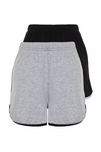 Trendyol Pack de 2 shorts de pijama con bies