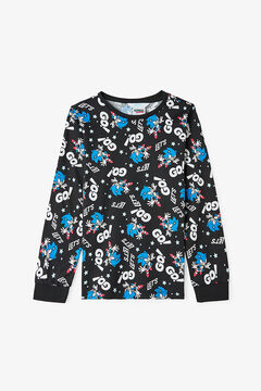 Penti Conjunto de pijama de manga comprida Sonic para meninos