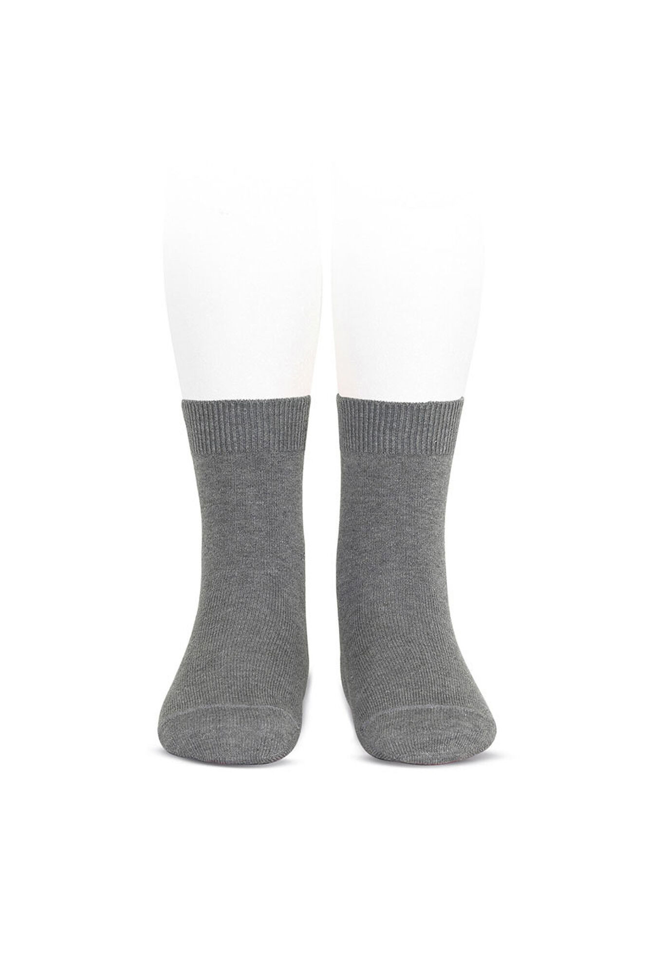 Condor Meias curtas b&aacute;sicas de ponto liso