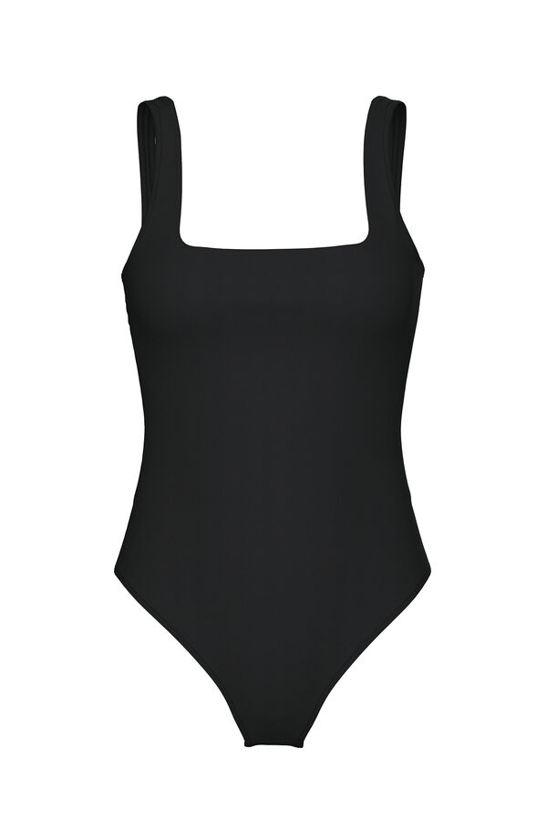 Pieces Body preto al&ccedil;as preto