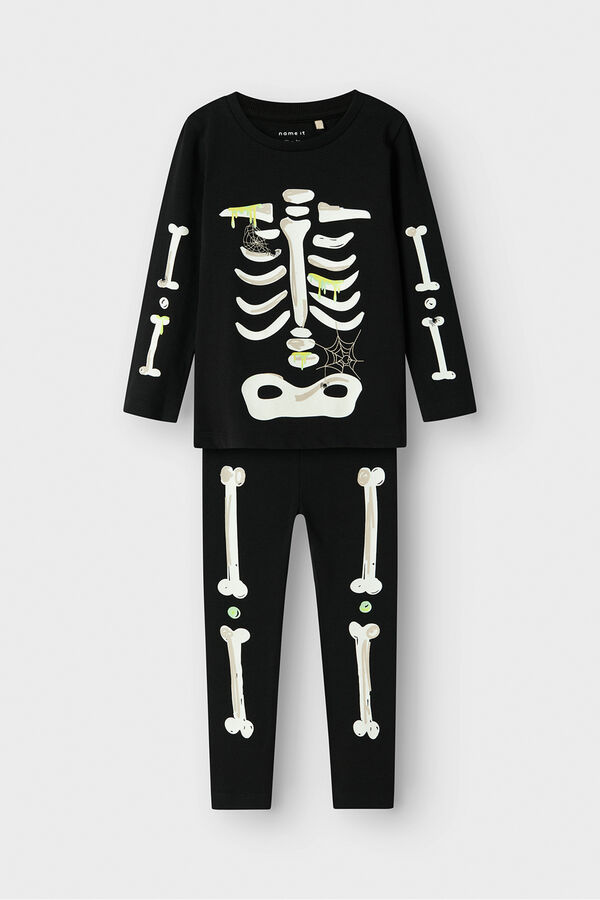 Name it Skeleton pyjamas Crna