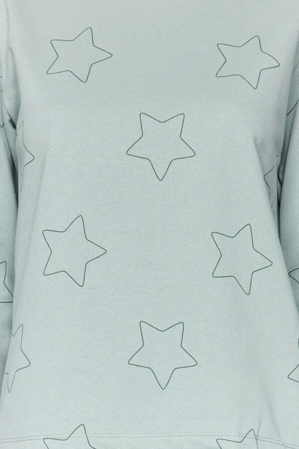Trendyol Conjunto de pijama Mint Star  verde