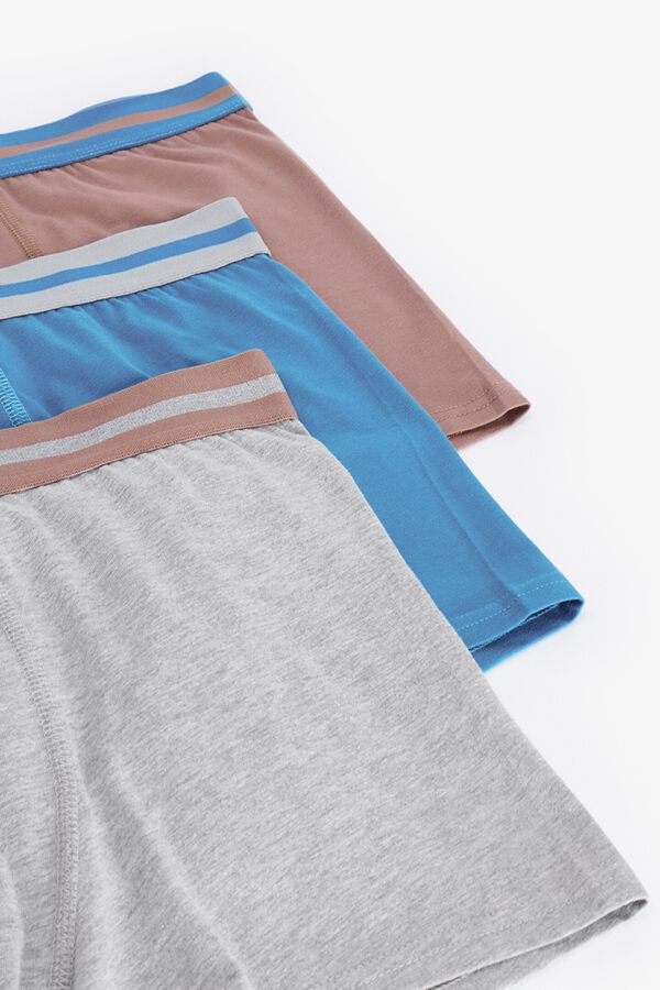 Penti Pack 3 boxer goma cintura rayas estampado