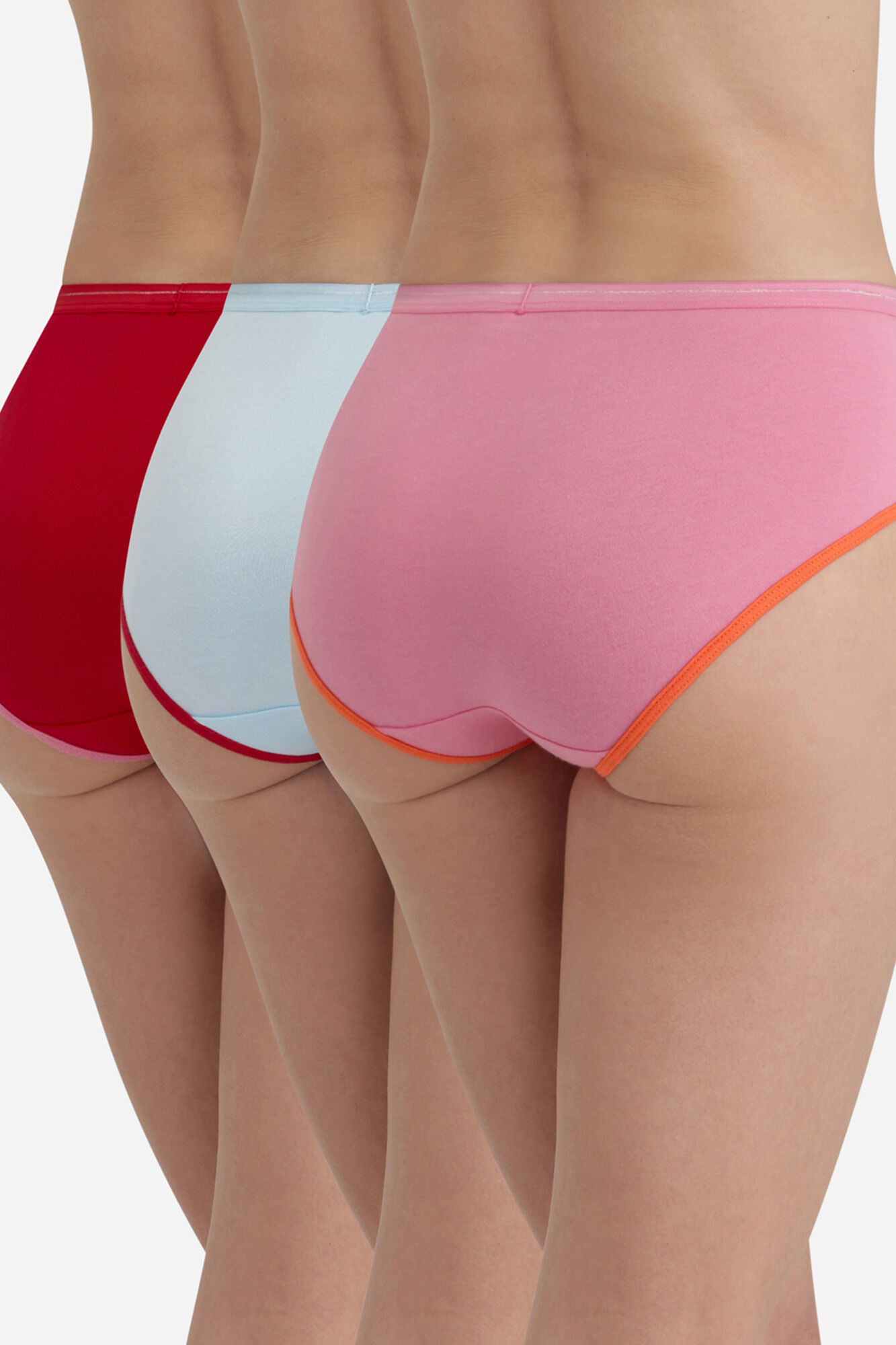 DIM Pack de 3 Bragas de colores Dim x In&eacute;s de la Fressange