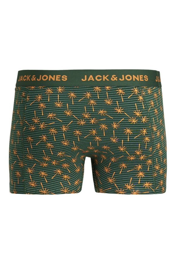 Jack & Jones Pack 3 boxers algod&oacute;n verde