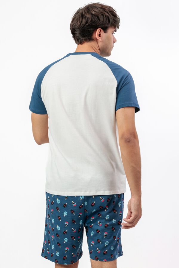 Admas Pijama corto verano fuerza Star Wars beige