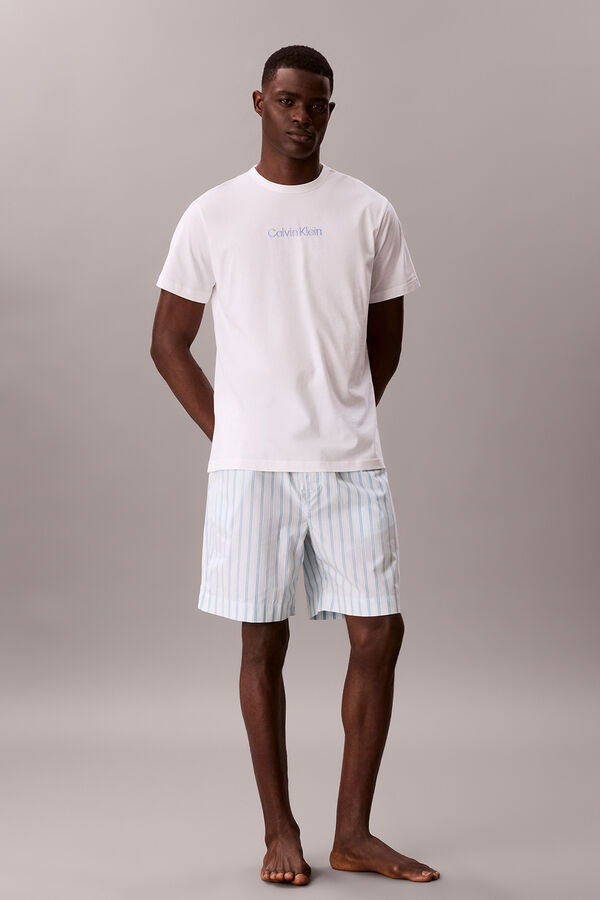 Calvin Klein Pijama de homem curto azul