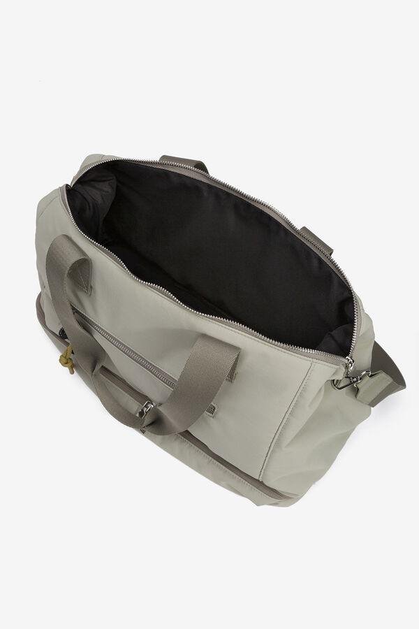 Vilanova Bolso Weekender de Nylon Acolchado kaki