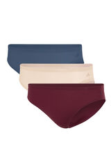 Adidas Pack de 3 bragas active light flex burdeos
