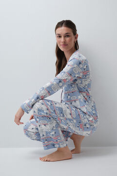 Women'secret Duga pidžama ko&scaron;ulja Snoopy strip