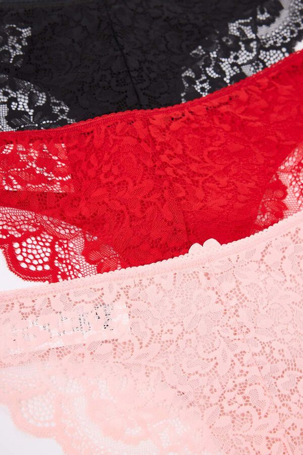 Trendyol Cuequinha brasileira de renda estampado