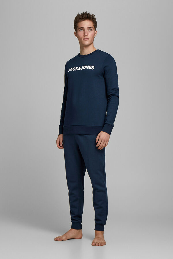 Jack & Jones Conjunto t-shirt e cal&ccedil;as  azul
