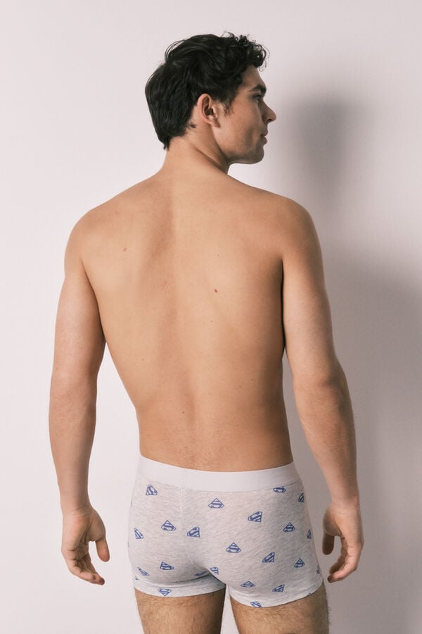 Women'secret Pakovanje od 2 komada  pamučnih bokserica sa dezenom Superman Plava