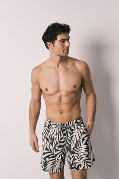 Women'secret Ba&ntilde;ador hombre estampado tropical SmileyWorld&reg;