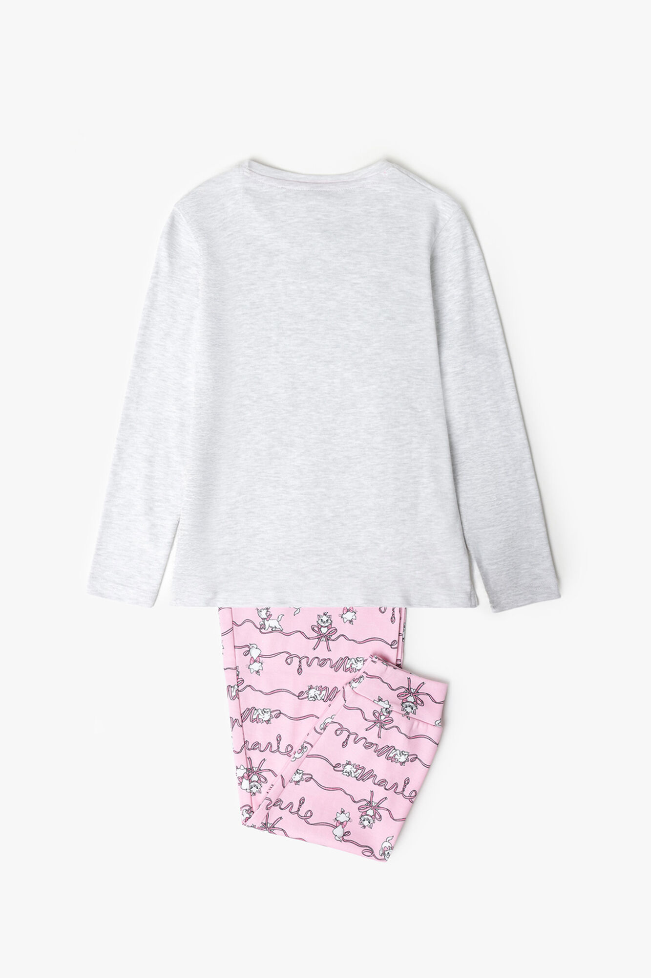 Admas Pijama infantil comprido gato Marie Disney