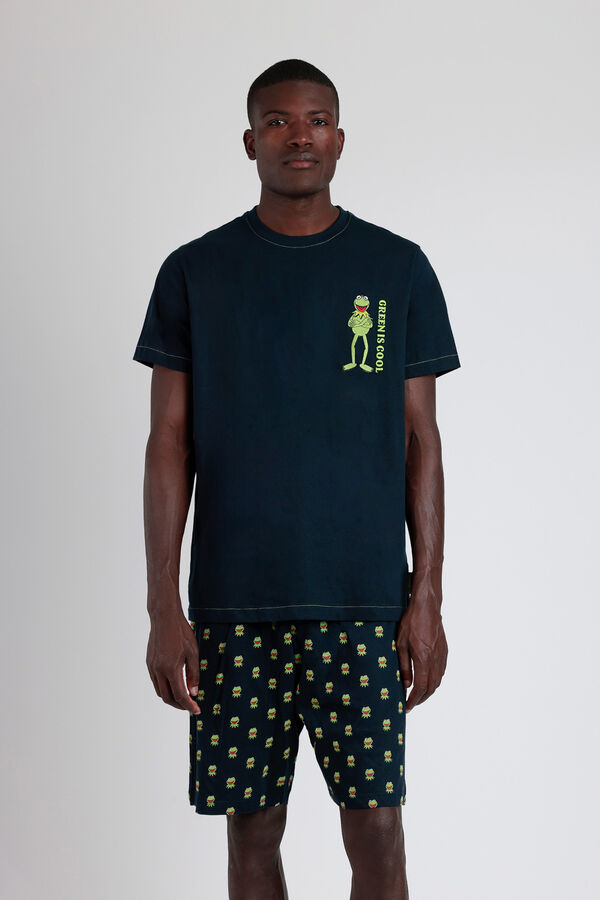 Admas Pijama corto Rana Gustavo Disney azul