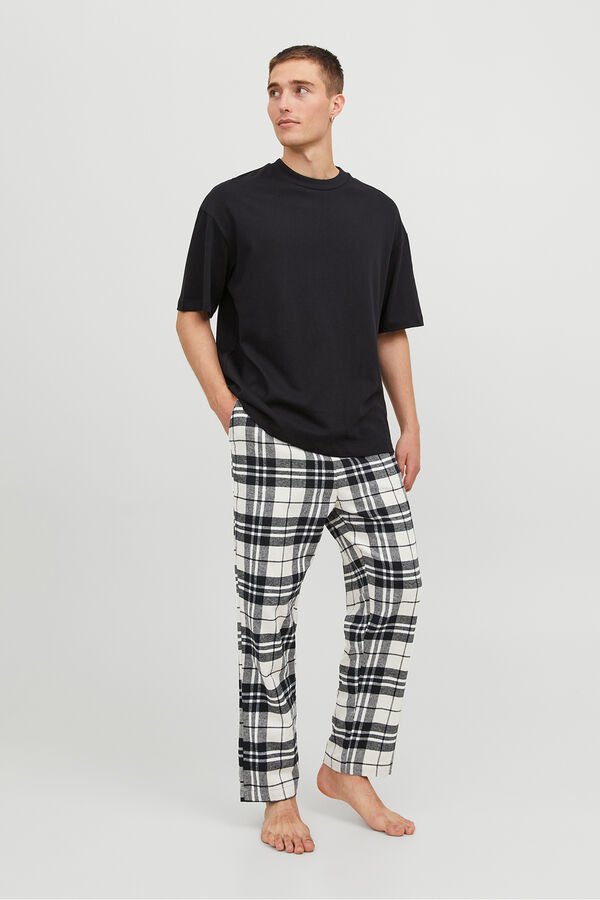 Jack & Jones Pantalón de pijama largo gris