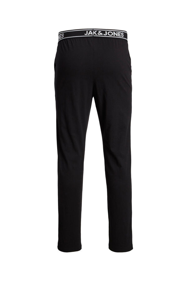 Jack & Jones Pantal&oacute;n pijama jogger  negro
