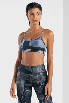 Reebok Sujetador deportivo medio impacto Skinny Bra - Flat On Back