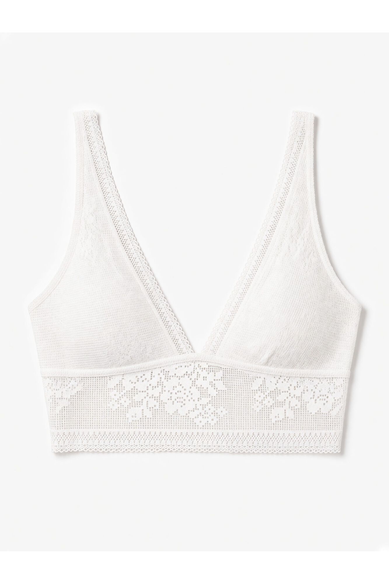 Women'secret Beli čipkasti bralette grudnjak sa halter izrezom