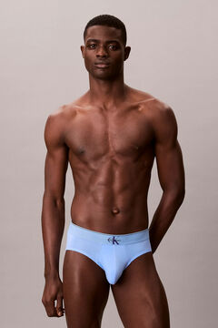 Calvin Klein Pack de 3 slips em algod&atilde;o com logo