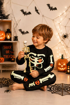 Name it Pijama comprido glow in the dark Halloween