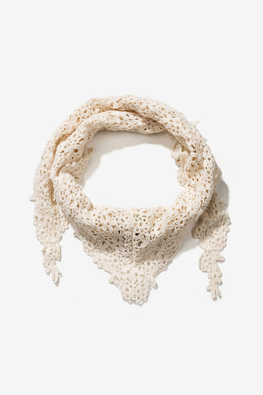 Bandana de encaje floral