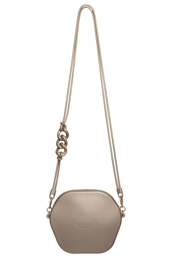 Havaianas Bolsa mala de tiracolo dourada amarelo