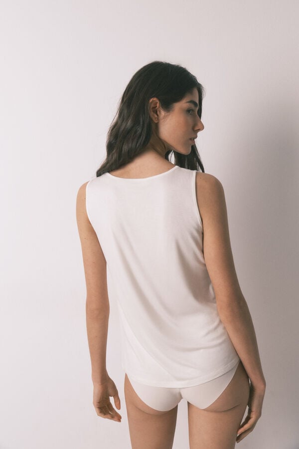 Women'secret Bež pletena vrlo mekana majica Bež