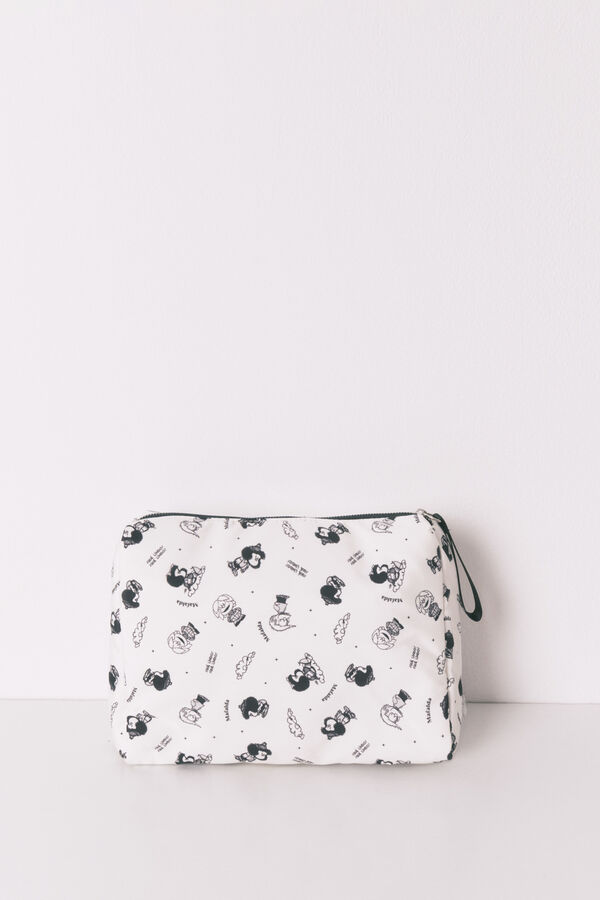 Women'secret Beli najlonski veliki neseser Mafalda Bež