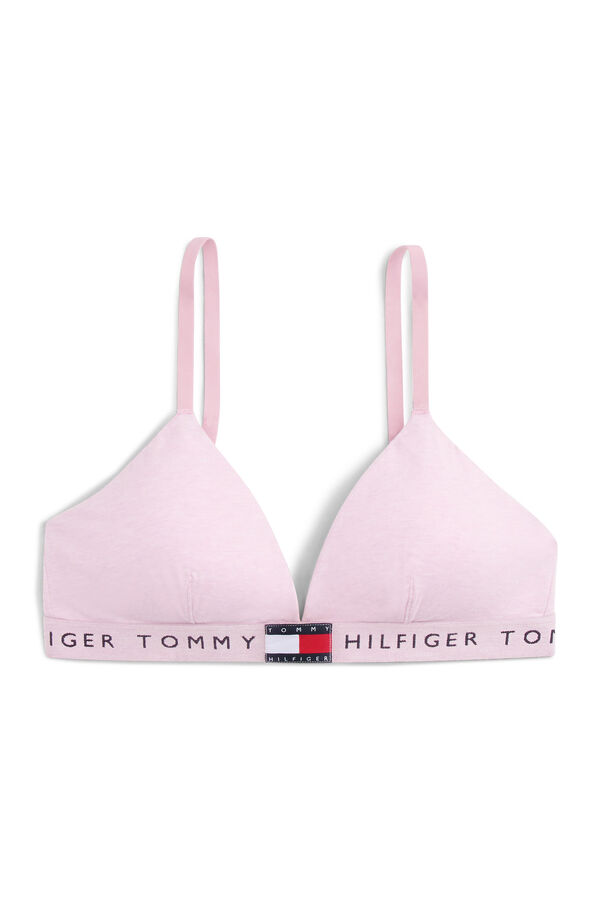 Tommy Jeans Triangle bra  Roze