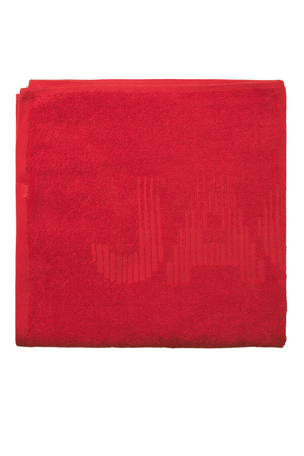 Jack & Jones Pack playa ba&ntilde;ador y toalla rojo