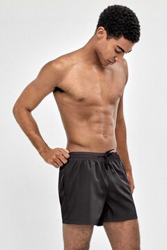 Gisela Ba&ntilde;ador liso hombre color negro