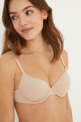 BEAUTIFUL Sujetador relleno microfibra nude