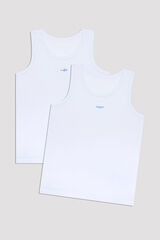 Penti Pack de 2 camisas interiores multicoloridas Tubar&atilde;o para menino estampado