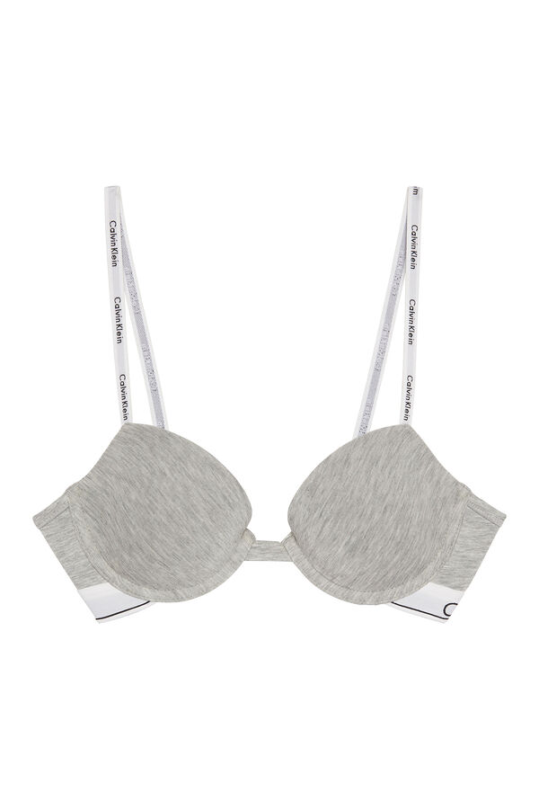 Calvin Klein Soutien acolchoado bege