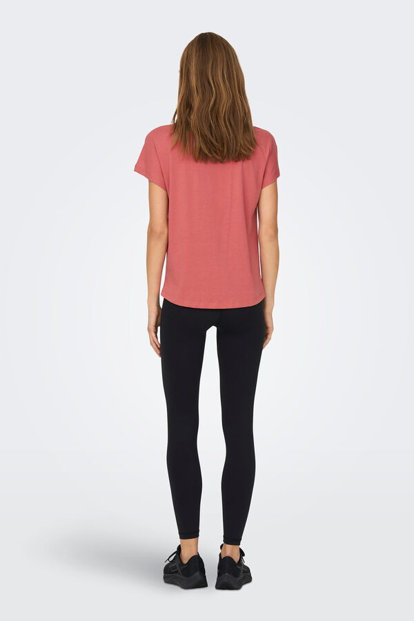 Only Play T-shirt team runner vermelho