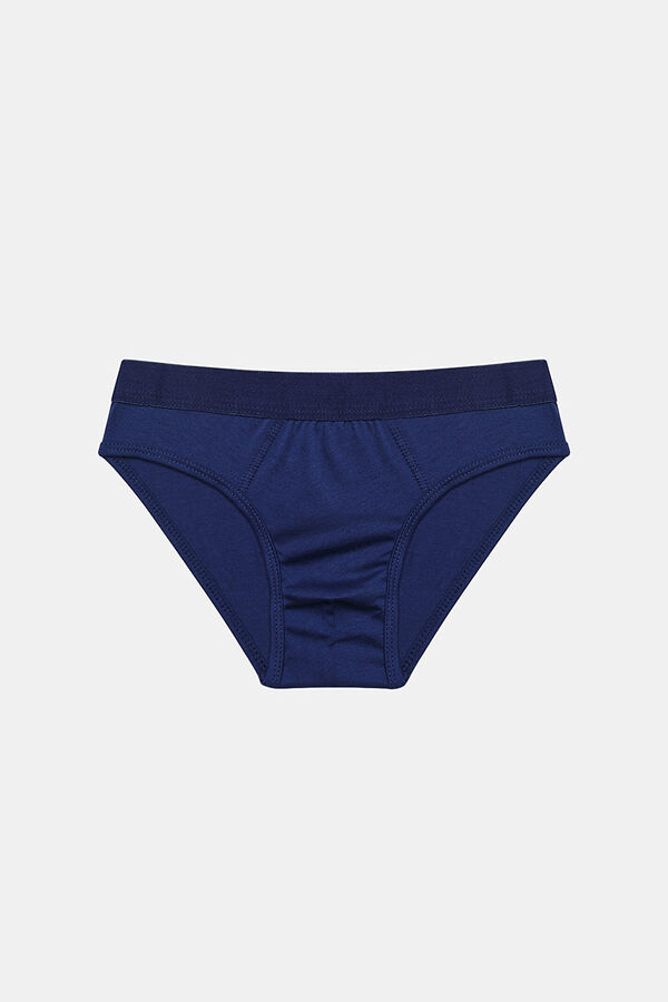 Penti Calzoncillo slip para ni&ntilde;o, pack de 5 unidades azul
