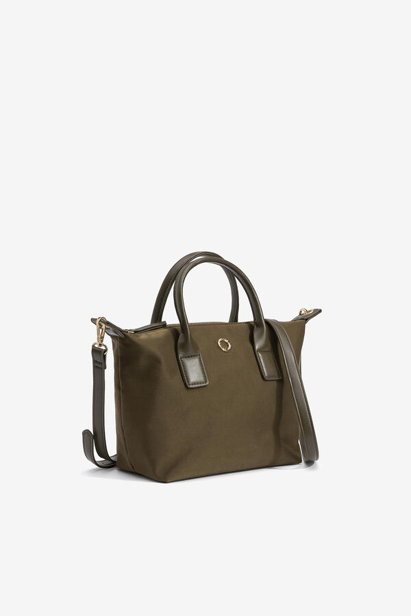 Vilanova Nylon handbag vert