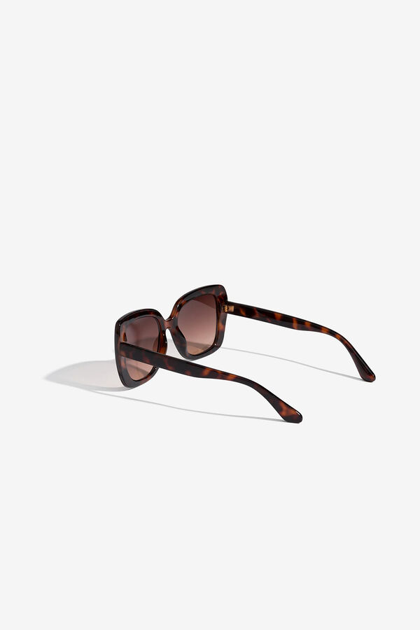Vilanova Gafas de Sol Cuadradas Carey marr&oacute;n