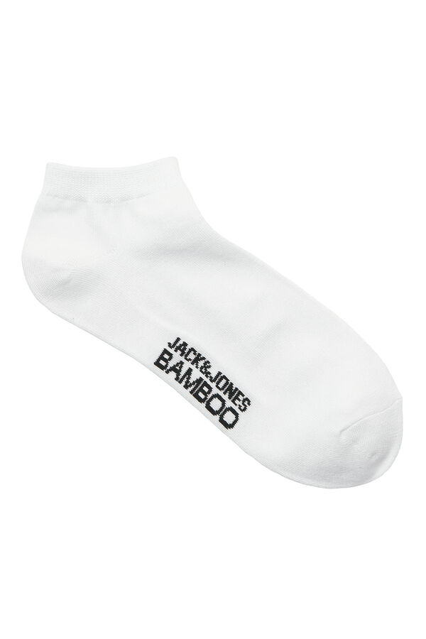 Jack & Jones 3er-Pack Bambus-Socken Wei&szlig;