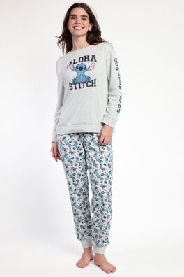 Pijama Manga Larga Stitch