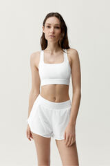 Born Living Yoga Top deportivo Padma 2.0 blanco marfil