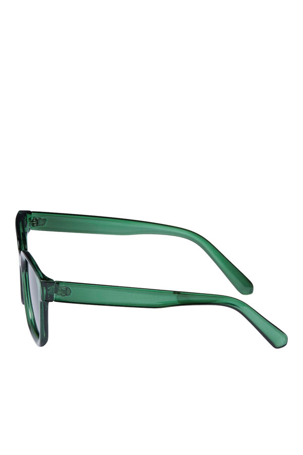 Jack & Jones Gafas de sol rectangulares verde