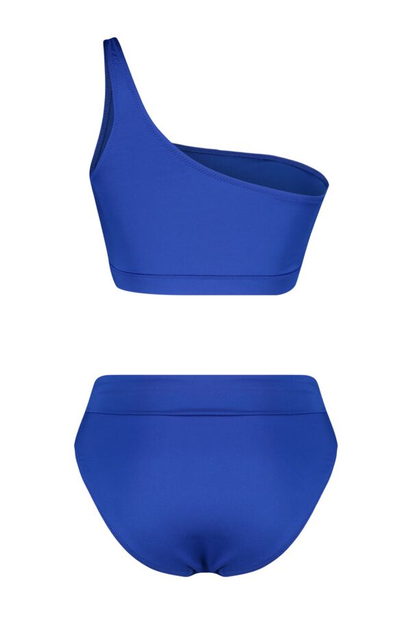 Trendyol Bikini recto con espalda cerrada azul