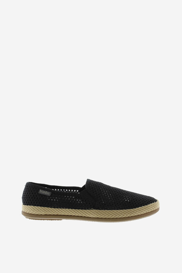 Victoria Mesh espadrilles black