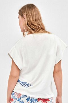 Gisela Pijama estampado marinho