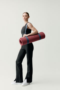 Born Living Yoga Esterilla Mat Wave 6 mm rojo