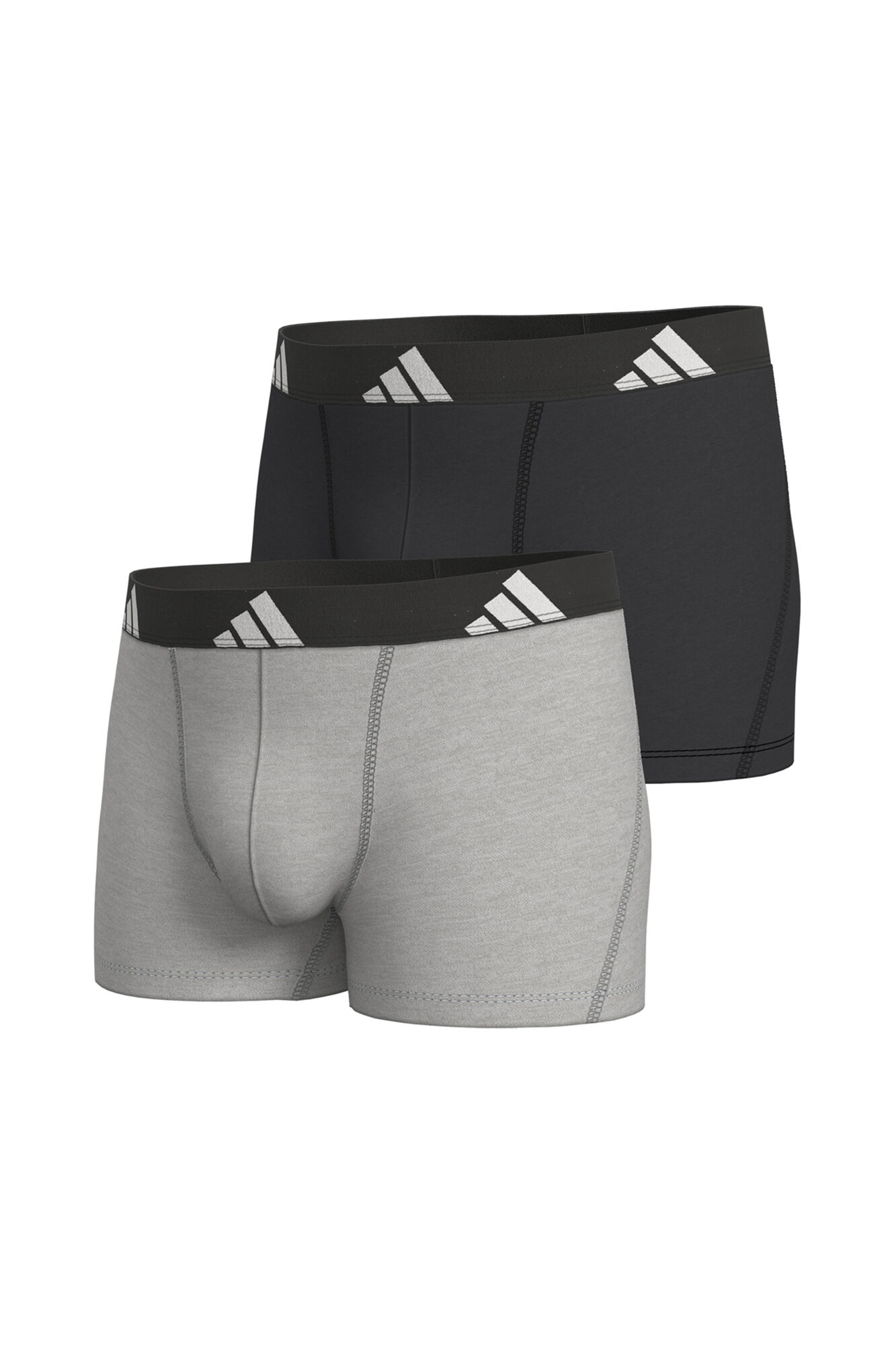 Adidas Pacote de 2 boxers de algod&atilde;o Active Flex