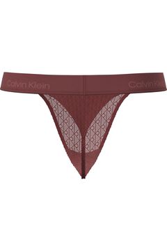 Calvin Klein Cueca fio tanga de microfibra
